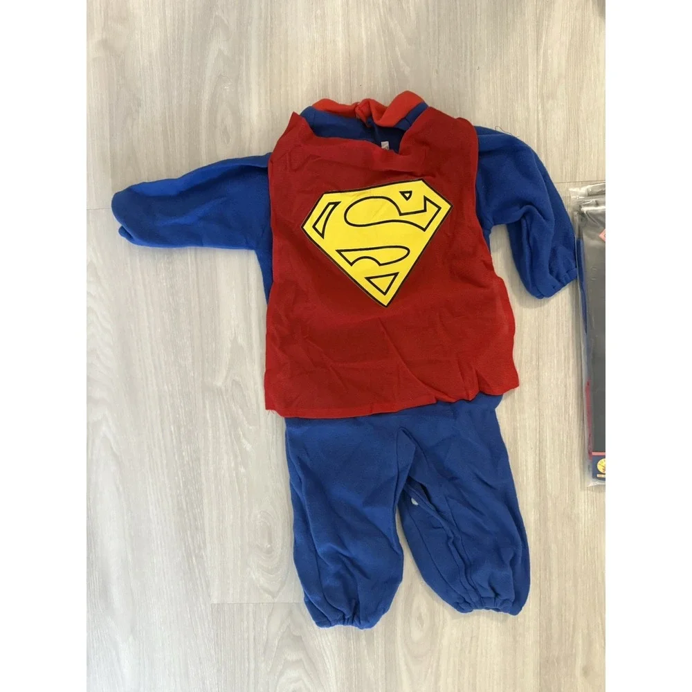 Rubies Toddler Enfant SUPERMAN Halloween Costume Size 2-4T years 2-4